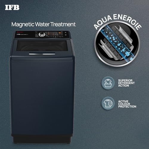 Image of IFB 12.0 Kg Fully-Automatic Top Loading Washing Machine (TL-S4RBS 12.0 Kg Aqua, 2023 Model, Royal Blue, 2X Power Steam, 4 Years Comprehensive Warranty)