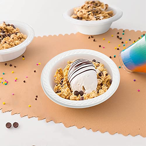 R-Kay Plastic Bowls Disposable 125 Count - 12 Oz Disposable Bowls - Plastic Soup Bowls Made Of Premium Bpa Free Plastic - Sturdy And Strong Microwavable Bowls Packaging May Vary #TOP1