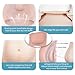 BodhiTCM Silicone Pregnant Belly 6,9 Month Artificial Fake Pregnancy with Realistic Texture for Movie Props, Performance, Training and Faking Pregnancy (Ivory White, 6 Months)