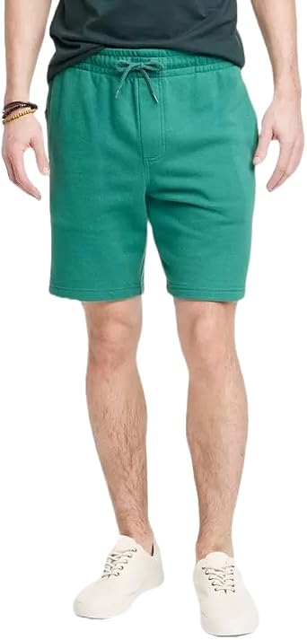 Goodfellow & Co Mens 8.5" Regular Fit Ultra Soft Fleece Pull-On Shorts -