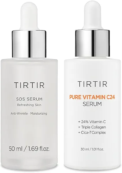 TIRTIR Pure Vitamin C 24% Serum 30ml + SOS Serum 50ml