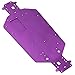 Hobbypark 04001 Metal Aluminum Chassis Plate for RC Electric 1/10 Redcat Volcano EPX Exceed Infinitive Rally Monster Truck Off Road Buggy Upgrade Parts (Purple)