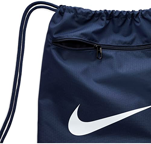 Nike Brasilia Drawstring Pack Bag NKDM3978 - Midnight Navy