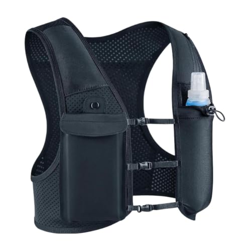 Mochila reflectante para hidratación ligera y ajustable para deporte exterior