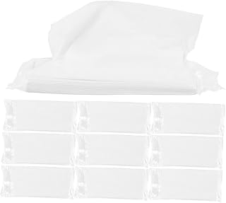 iplusmile 15 Piezas Bolsa de pañuelo Papel de Seda del Coche Solio de los pañuelos de los sunes Toallas de Papel de Coche pañuelos para el Coche recambios de pañuelos de Coche Blanco