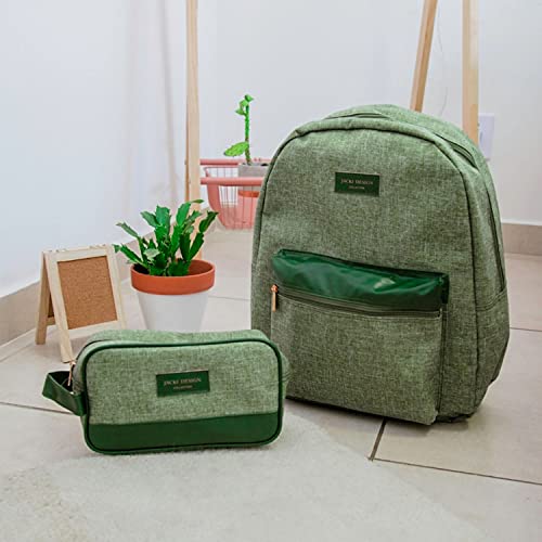 Necessaire Com Alça Lateral Cinza Be You Jacki Design