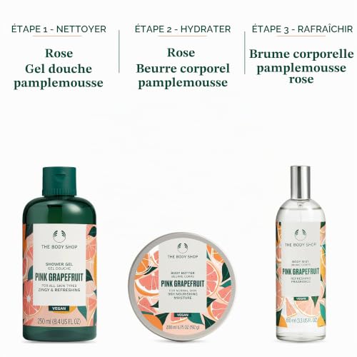 The Body Shop Pink Pamplemousse pour le corps unisexe Rose 200 ml – vue 7