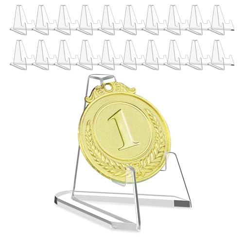 Reastar 20 Pack Acrylic Card Display Stands