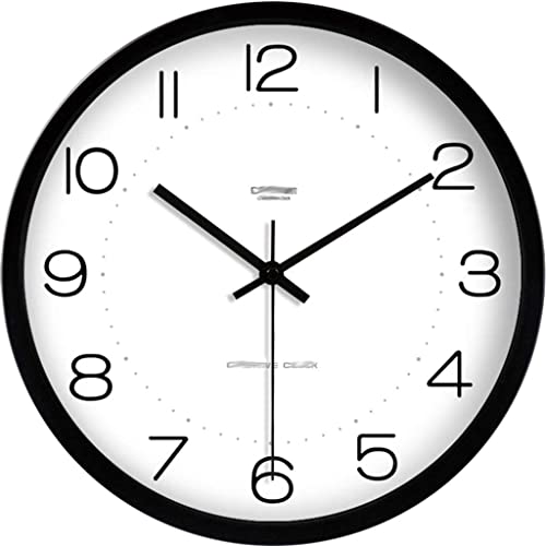 Horloge murale cuisine et salon au design simple et grand cadran