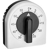 TFA Dostmann Analoger Küchen-Timer, 38.1041, Eieruhr, einstellbar bis...