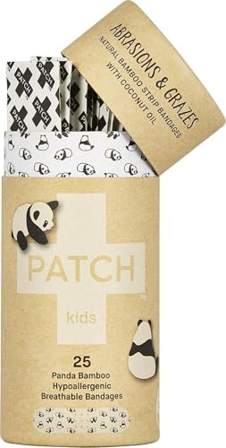Patch, Bandages Strips Bamboo Coconut Oil 25 Count, 25 Count