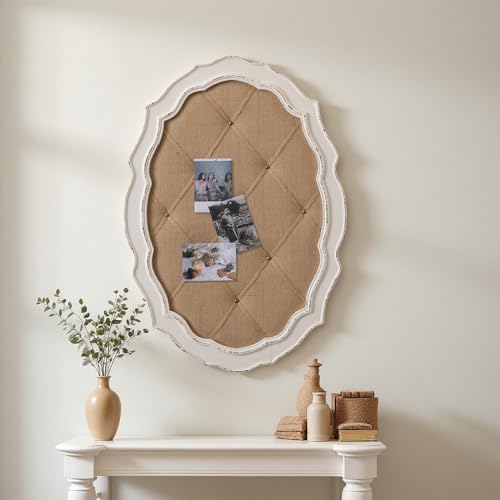 SOFE Oval Linen Bulletin Board