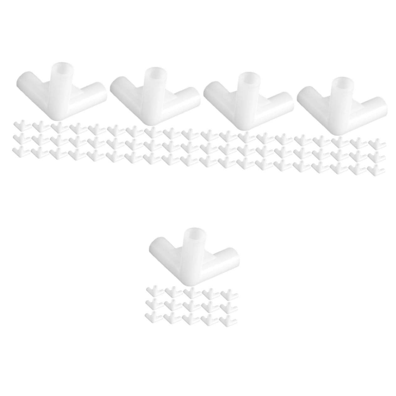 BESPORTBLE Accessoires pour Tente Extérieure Garnitures De Tente D'auvent Raccord De Tuyau Raccords De Tuyauterie pour Tente Garnitures De Tuyau D'auvent Aménagements De Tente PP