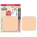 Kiss Me FERME(キスミーフェルム) しっとりツヤ肌パウダーファンデ 入替用 02 自然な肌色 11g 表情ジワにも対応 保湿タイプ SPF25 PA++