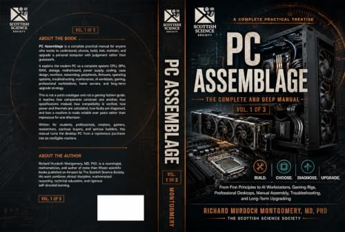 A COMPLETE PRACTICAL TREATISE TO PC ASSEMBLAGE: The Complete and Deep Manual From First Principles to AI Workstations, Gaming Rigs, and Professional Desktops Volume I (Software Comprehensive Manuals)