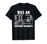 lustige Sprüche Geschenk Heizungsbauer SHK Techniker Anlagenmechaniker Klempner T-Shirt Schwarz S