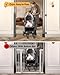 Retractable Baby Gate for Stairs & Doorways, 55