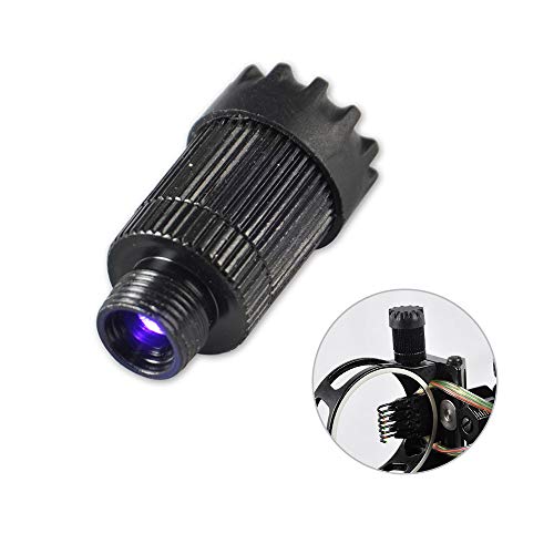 Topoint Archery Fiber Optic Led Sight Light 3/8-32 Thread - Rheostat Light With 3 Settings, Black #TOP2
