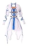 Kawaii-Story MN-85 Sword Art Online Alfheim ALO Asuna weiß Cosplay Set Elfen Kostüm (L)