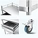 Stainless Steel Medical Trolley, Medical Instrument Trolley/Mobile Treatment Carts, Assemble The Surgical Hand Trucks, Rescue Vehicle Instrument Change Vehicles
