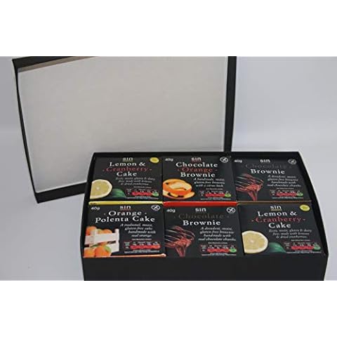 Sin Gluten Free Goodies Gift Box Selection 40g x 6 Cover