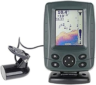 JOYWEE FF688C 3.5" Phiradar Color LCD Boat Fish Finder 200KHz/83KHz Dual Sonar Frequency