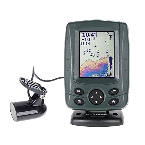 Phiradar FF688C color LCD dual-beam fish finder