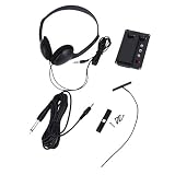 Set Violin EQ Piezo Pickup Preamp w/Headphone Plug For Electric Violin Instrumnent Accs