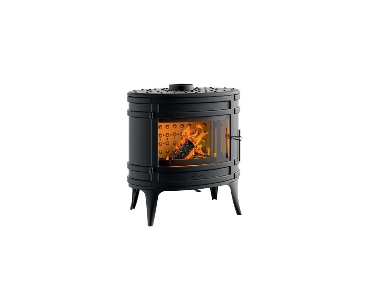 Poêle À Bois Fonte 8kw Anthracite - 6483-04-1