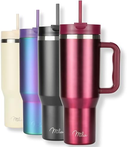 Strohhalm-Deckel Für ZAKVOP 2000ml Thermosflasche – 2 Deckel-Optionen (Trinkaufsatz & Drehdeckel), BPA-frei