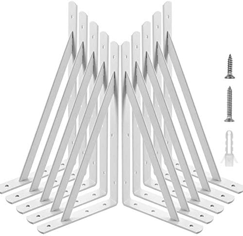 2 Pièces Supports Équerre Murale, Équerres Étagère De