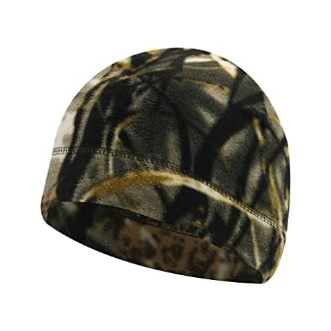 Ailan Sport Beanie Unisex Thermal Headwear Polar Fleece Hat with Camouflage, Camouflage Cover
