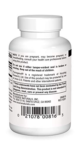 Source Naturals Pycnogenol 25 Mg Proanthocyanidin Complex - 60 Tablets #TOP1