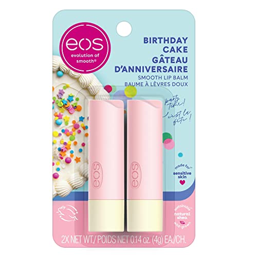 eos Birthday Cake Lot de 2 baumes à lèvres lisses 8 g | Circulaire en ligne