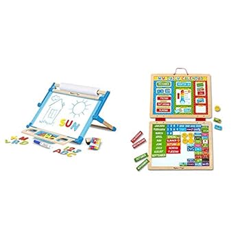 Product Bundle Double-Sided Magnetic Tabletop Easel Book