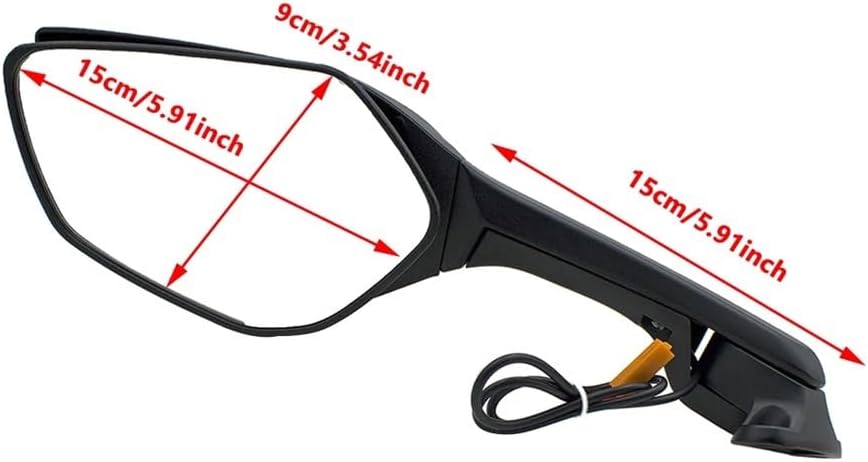 さら リアサイドミラー オートバイのリアビューサイドミラーとターン