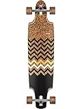 globe longboard ebay Drop-through trucks on a directional Resin-8 hardrock maple longboard