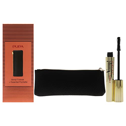 PUPA Kit Vamp! Forever Mascara Gold Edition + Pochette