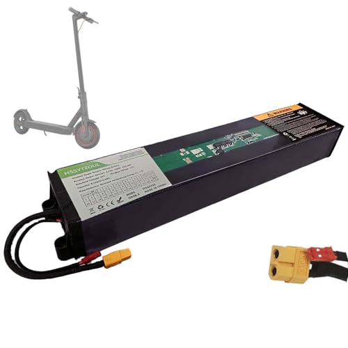 HSSYTZOUL 36V Elektroroller Batterie 6AH/7.5AH/7.8AH/8.7AH Roller Akku Elektroroller Ersatz Zubehör Ersatzbatterie Für M365 Roller Eingebaute Batterie,36v,7.8ah