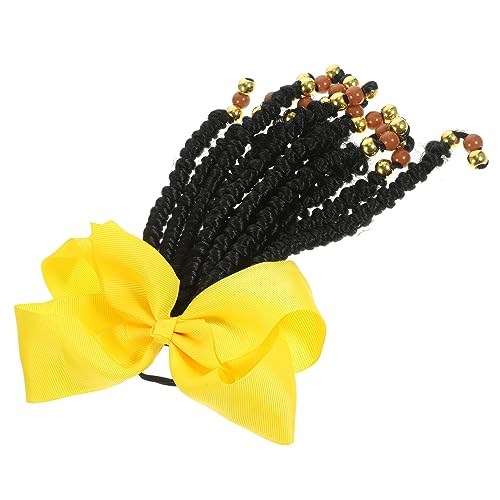 VALICLUD peluca de extensiones de cabello trenzado trenzar el cabello de caballo de pelo falso Marrón azul ponytail decoración de extensiones de cabello peluca trenzada de caballo