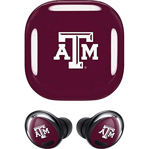 Skinit Decal Audio Skin Compatible with Samsung Galaxy Buds Pro - Officially Licensed Texas A&M University Design
