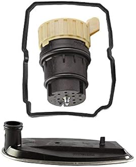 1402770095 Auto Transmission Filter + Oil Pan Gasket + Plug Adapter Compatible with Mercedes 722.6