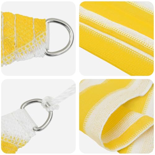 Toldo en ángulo recto de HDPE resistente, protección premium de 4x3 m para exterior 3
