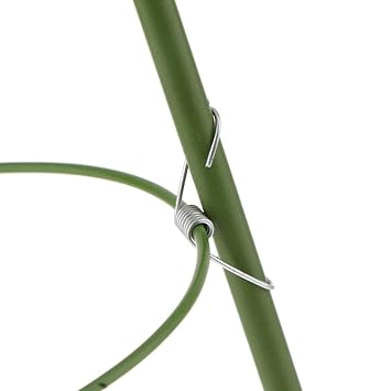 CALANDIS Plant Support Rings Garden Trellis Climbing Plants Flowers Grow Cage 60cm