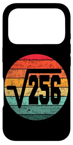 256 �̕����� 16 �΂̒a���� ���B���e�[�W 16 �� �X�}�z�P�[�X iPhone 17 Pro �p