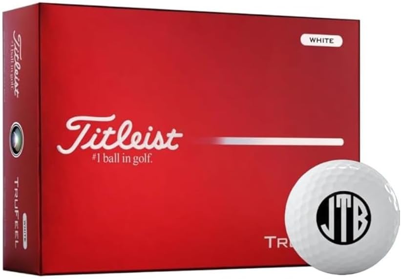 Titleist TruFeel Monogrammed Golf Balls
