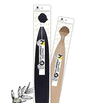 Organique Mastermix STRAIGHT 16" - Shake-N-Go Synthetic Bundle Weave 1Pack,1B