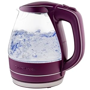 OVENTE Electric Kettle, 1.5L Borosilicate Glass...
