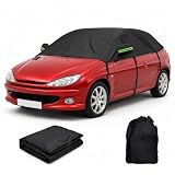 Autoabdeckung Wasserdicht Outdoor Halbgarage für Peugeot 206 CC