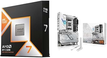 Amazon.com: AMD Ryzen 7 9800X3D + ROG Strix B850-F Gaming WiFi